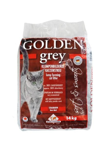 Golden grey katzenstreu - golden,