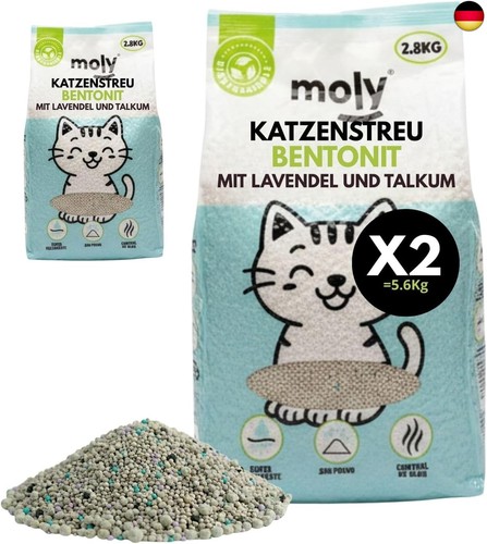 Moly bentonit katzenstreu - moly, 2