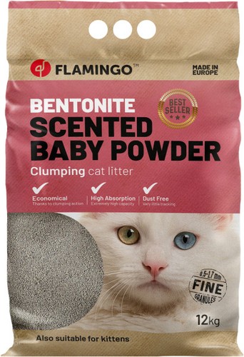 Flamingo katzenstreu bentonit - flamingo,