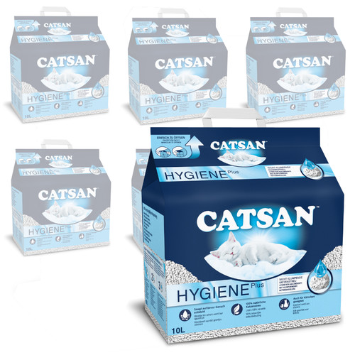Catsan hygiene plus 6x10l - catsan,